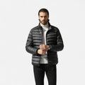 Dorevelle | Men’s Lightweight Jacket – Stand Collar Autumn Elegance