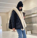 Stylish jacket with cozy fur collar for ultimate comfort