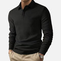 Dorevelle Men’s Classic Long Sleeve Polo Shirt for a Stylish Look