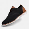 Dorevelle | Men's dress sneakers – Breathable leather shoes with laces for stylish elegance