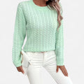 Dorevelle | Women's Cozy Casual Round-Neck Sweater for Effortless Style