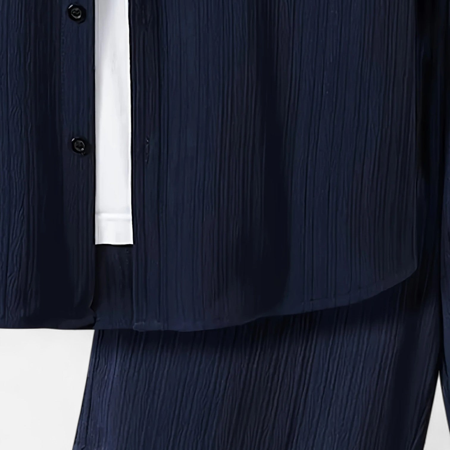 Dorevelle Men’s Linen Set – Stylish Riviera Button-Up Comfort