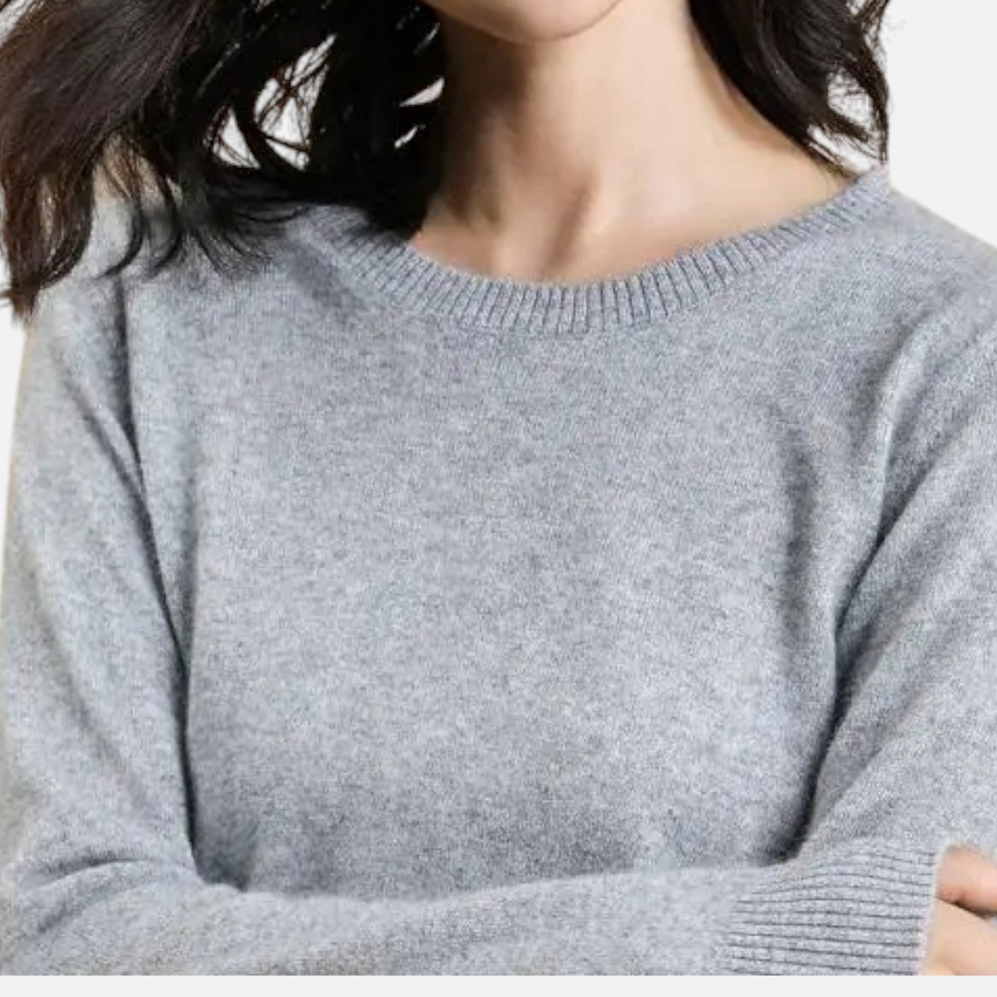 Dorevelle | Damen Merino-Wollpullover – Zeitlose O-Ausschnitt Eleganz