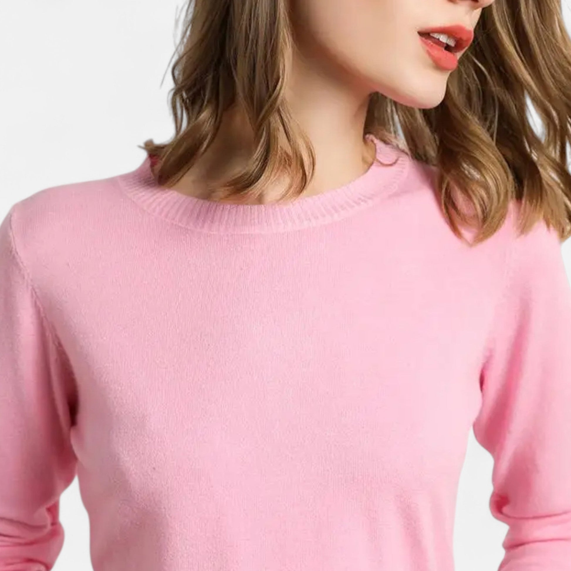 Dorevelle | Damen Merino-Wollpullover – Zeitlose O-Ausschnitt Eleganz