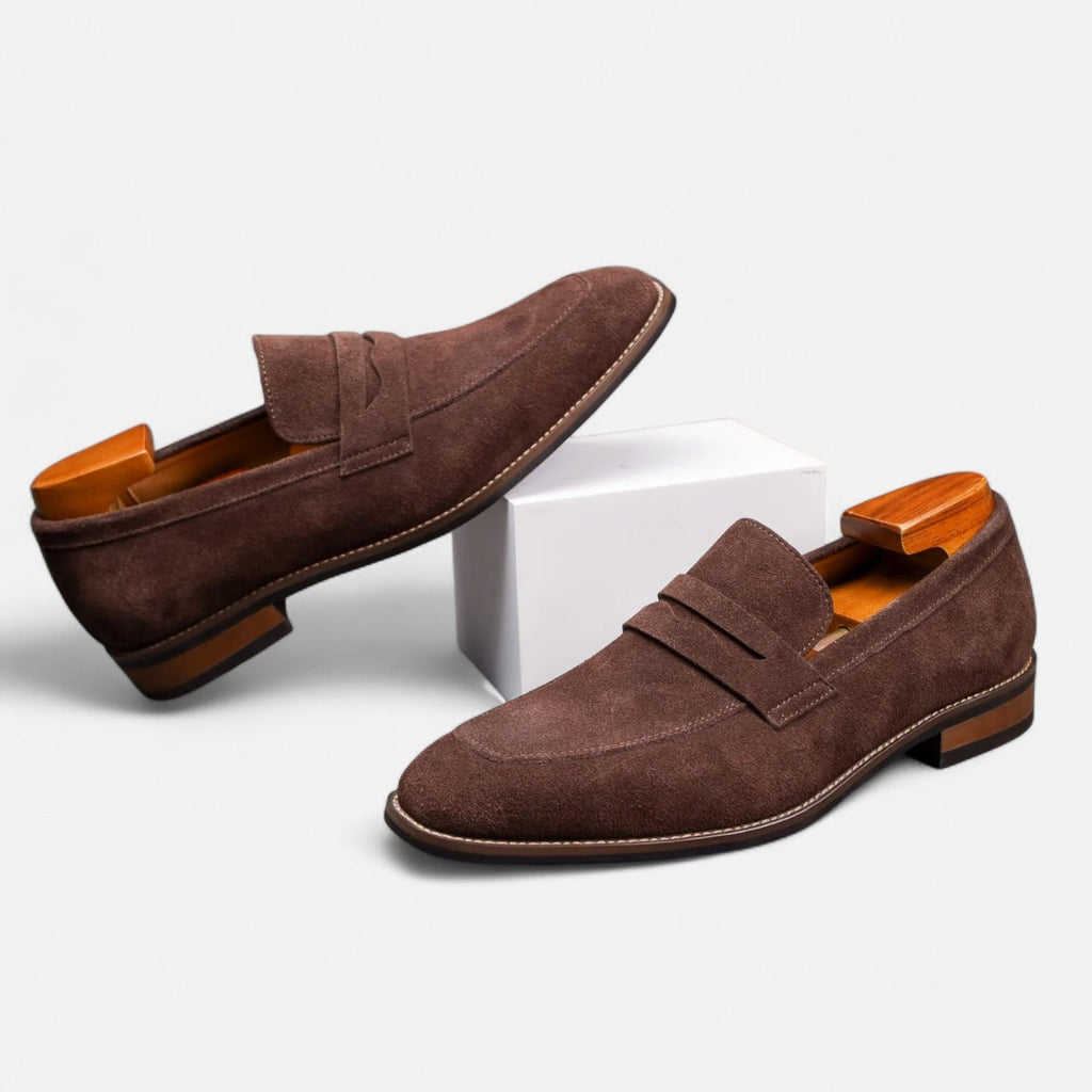 Dorevelle Men’s Elegant Classic Comfort Penny Loafers for Stylish & Comfortable Wear