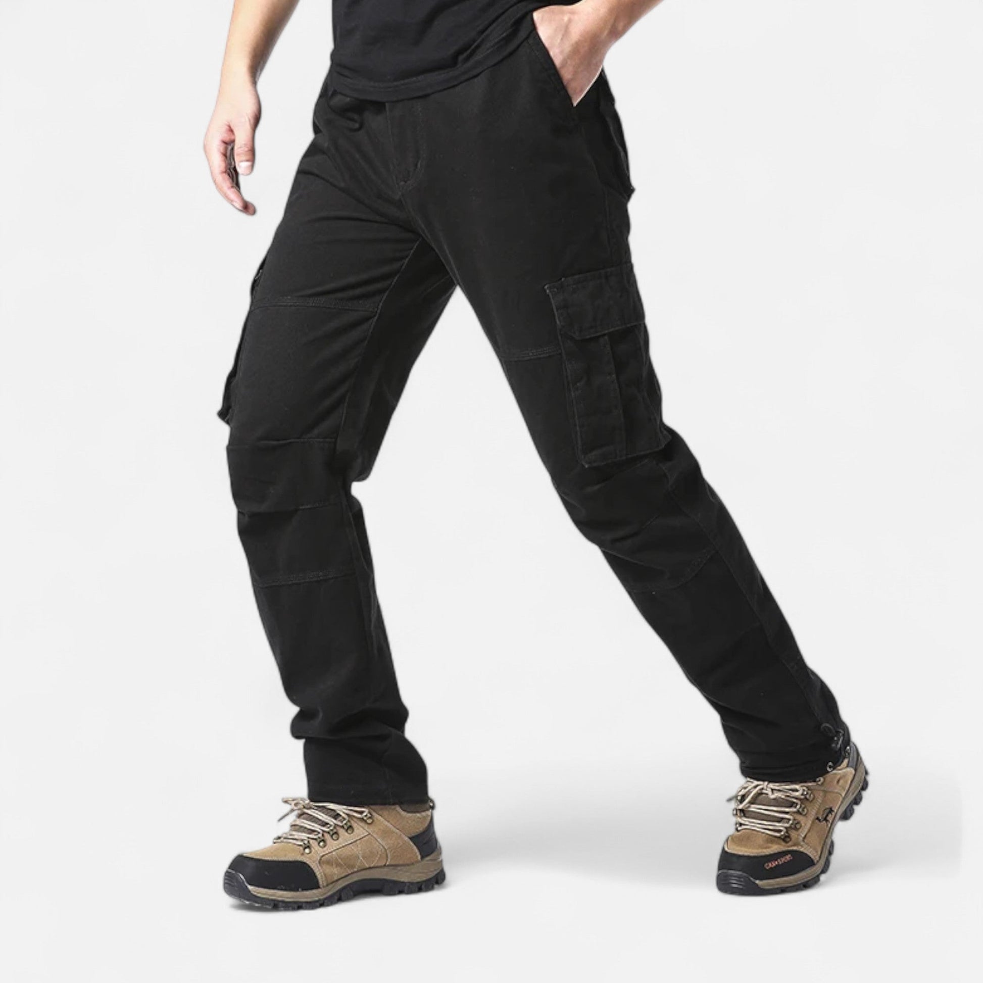 Dorevelle Men’s Cargo Trousers – Classic Cotton Military-Inspired Heritage Style