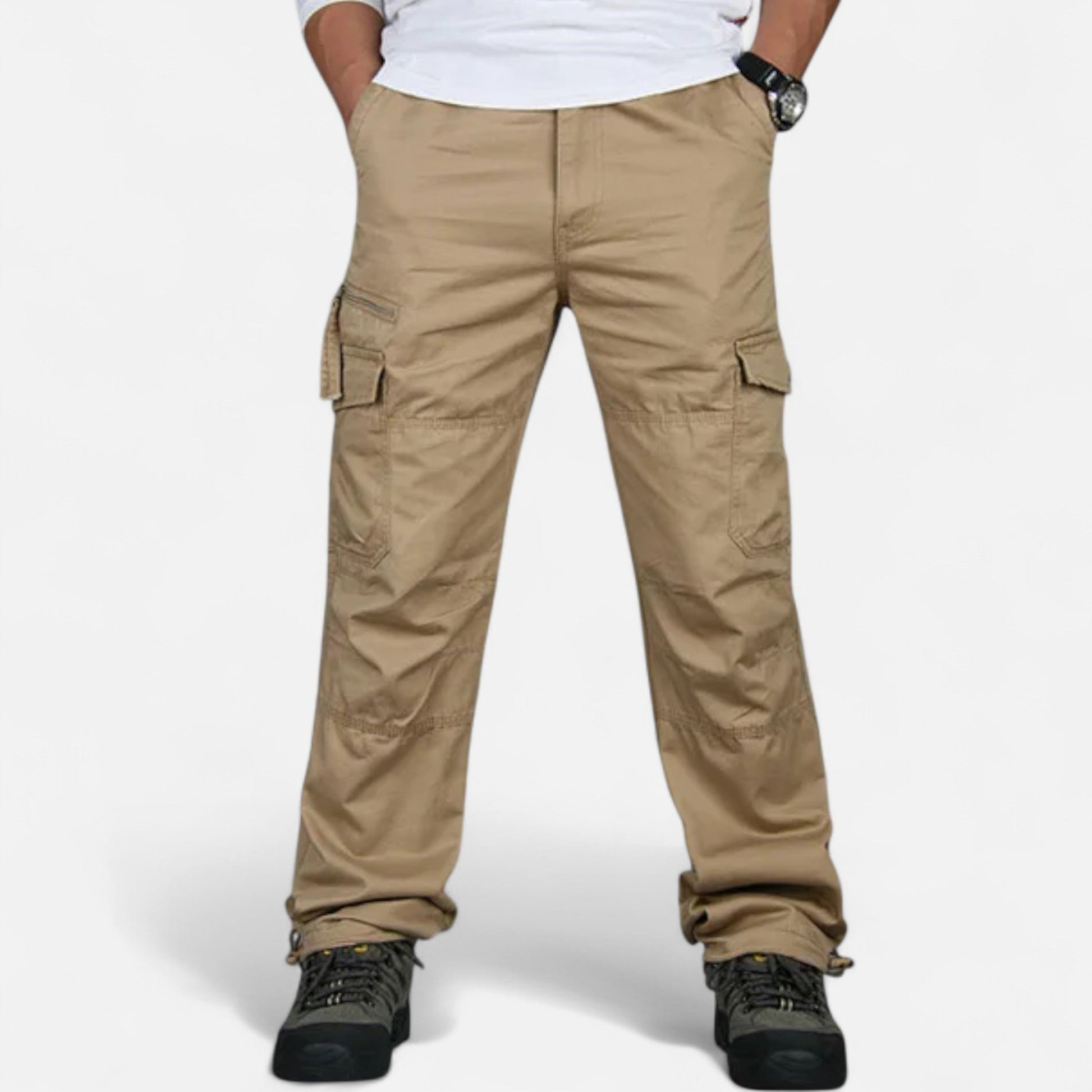 Dorevelle | Herren Cargo-Hosen – Herbstlicher Militär-Cotton-Stil für Männer
