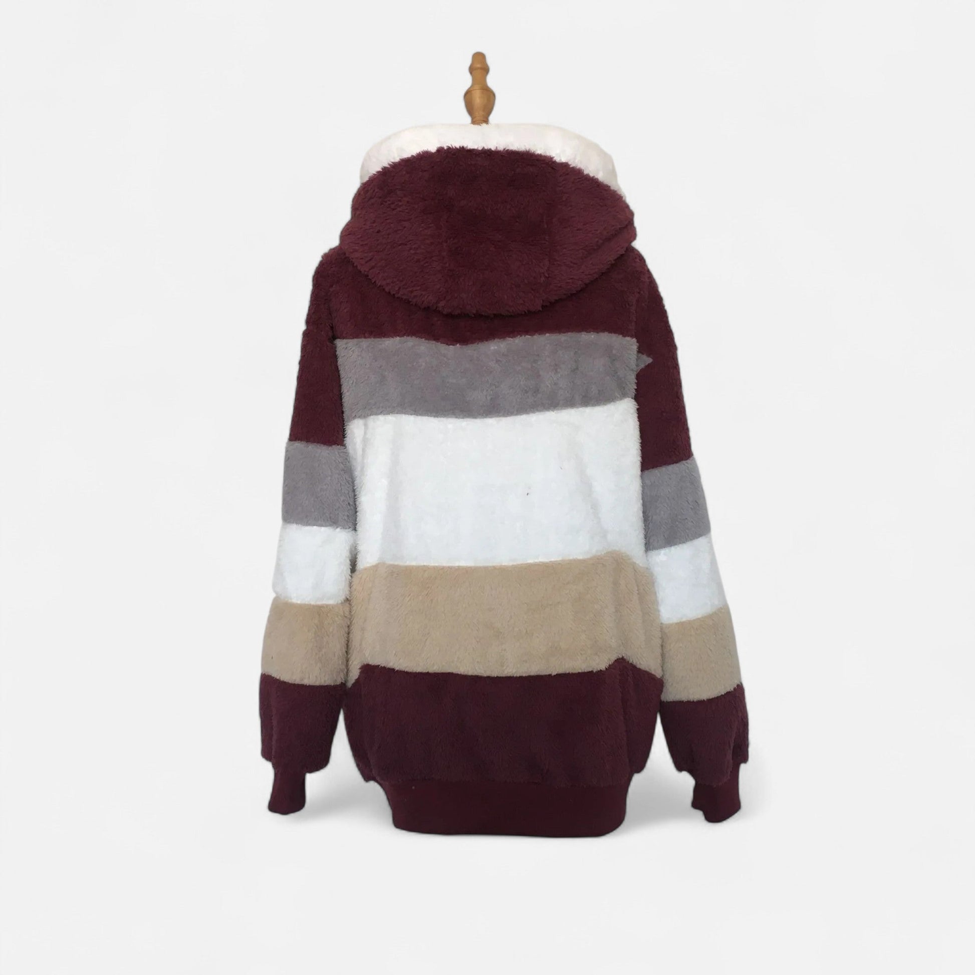 Dorevelle | Damen Oversized Jacke mit Kapuze – Elegante Herbst- und Wintermode