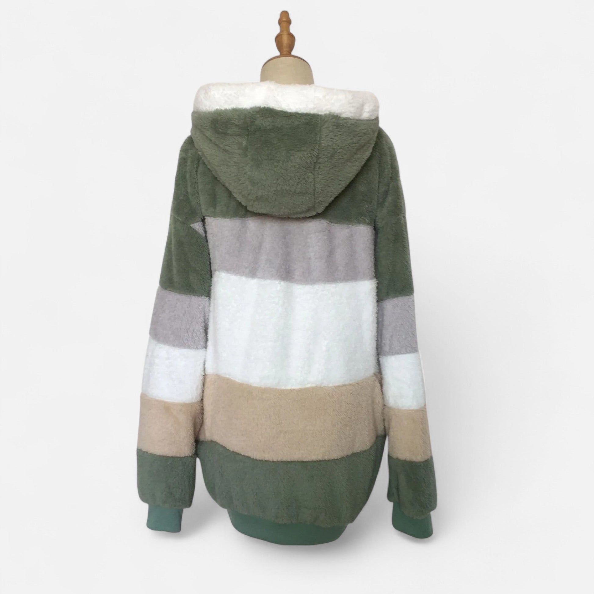 Dorevelle | Damen Oversized Jacke mit Kapuze – Elegante Herbst- und Wintermode