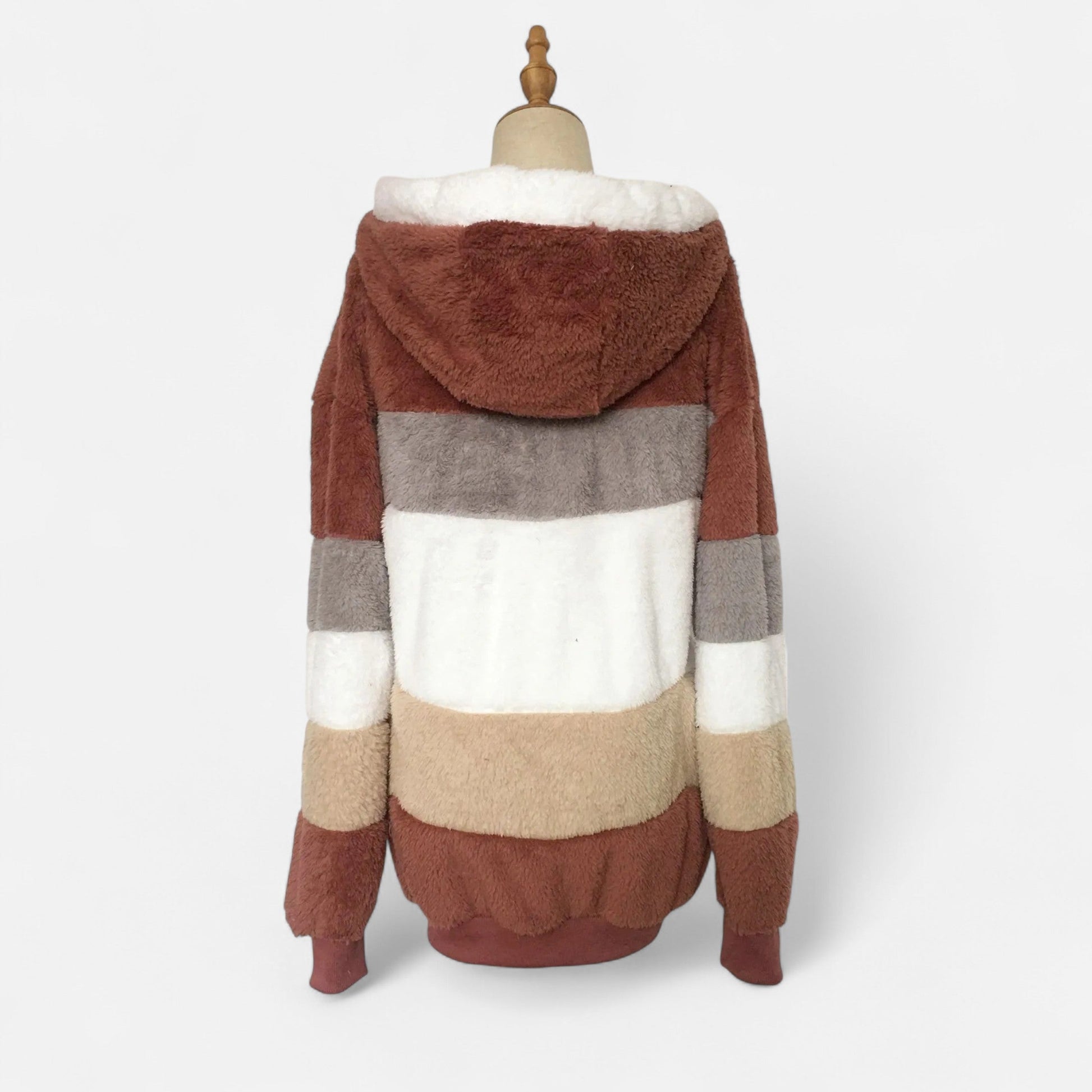 Dorevelle | Damen Oversized Jacke mit Kapuze – Elegante Herbst- und Wintermode