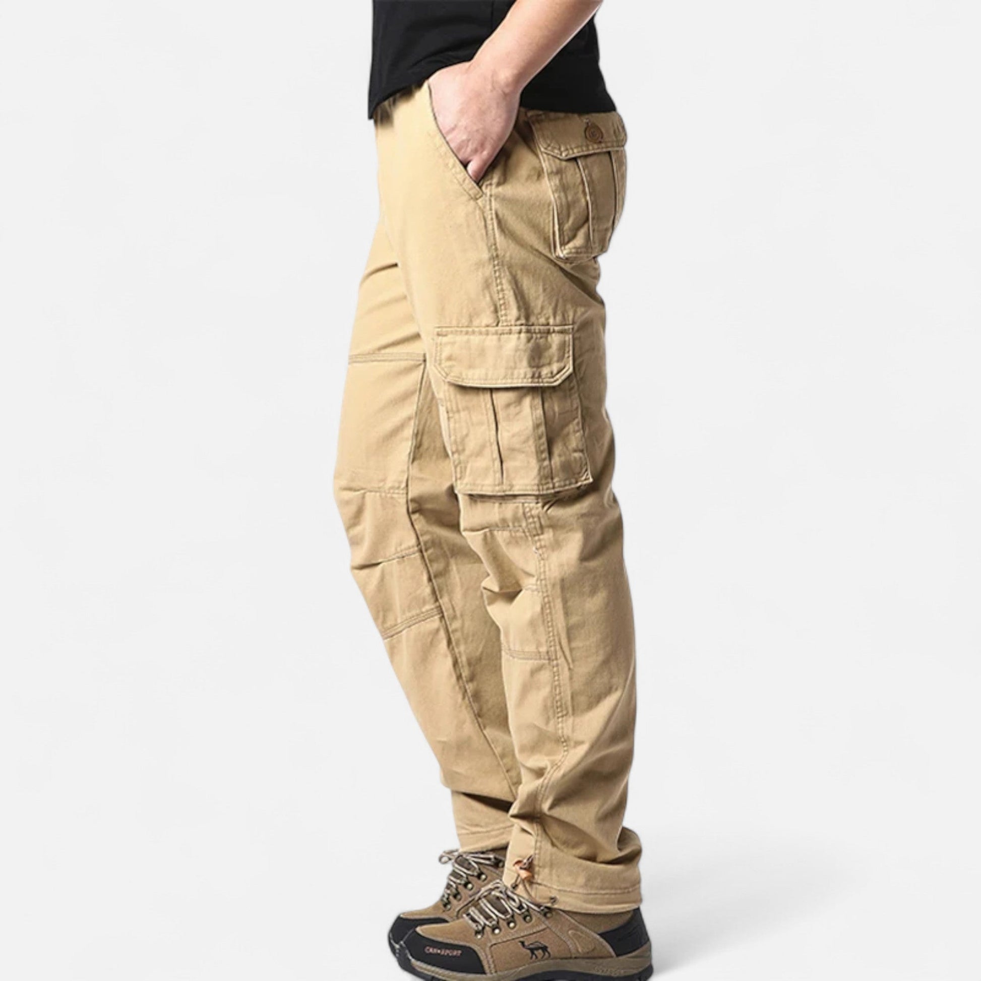 Dorevelle Men’s Cargo Trousers – Classic Cotton Military-Inspired Heritage Style