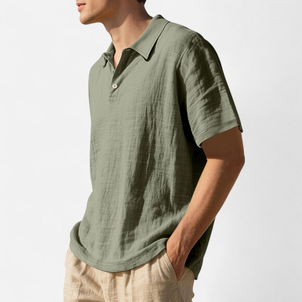 Dorevelle Men’s Linen Shirt – Classic Heritage Autumn Edition