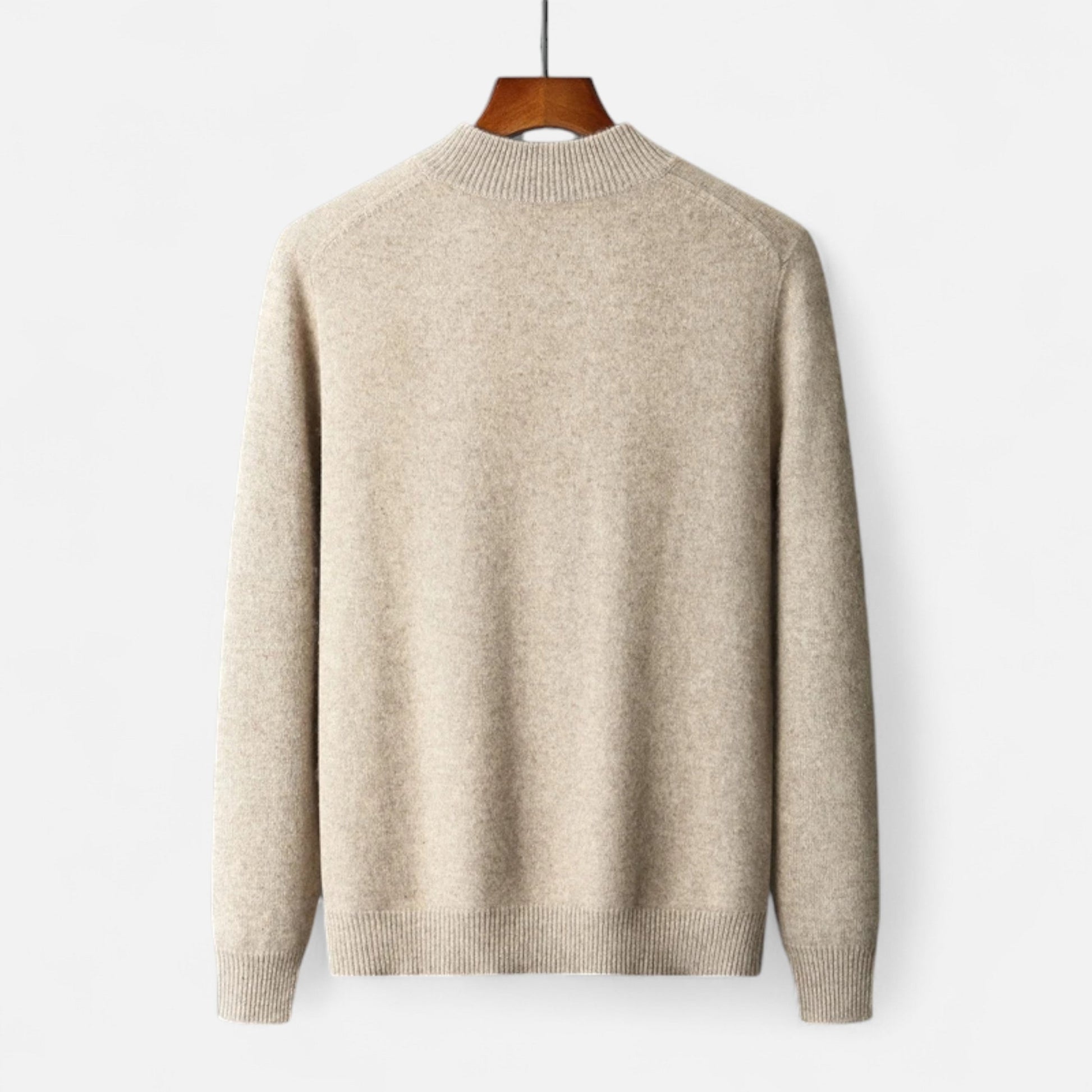 Dorevelle Men’s Zipped Sweater in Heritage Merino Knit – Stylish Warmth for Everyday Comfort