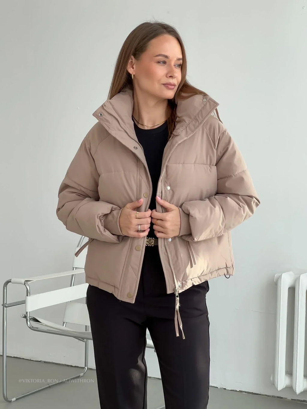 Cassidy – Elegant winter-fall jacket for stylish protection in cold weather