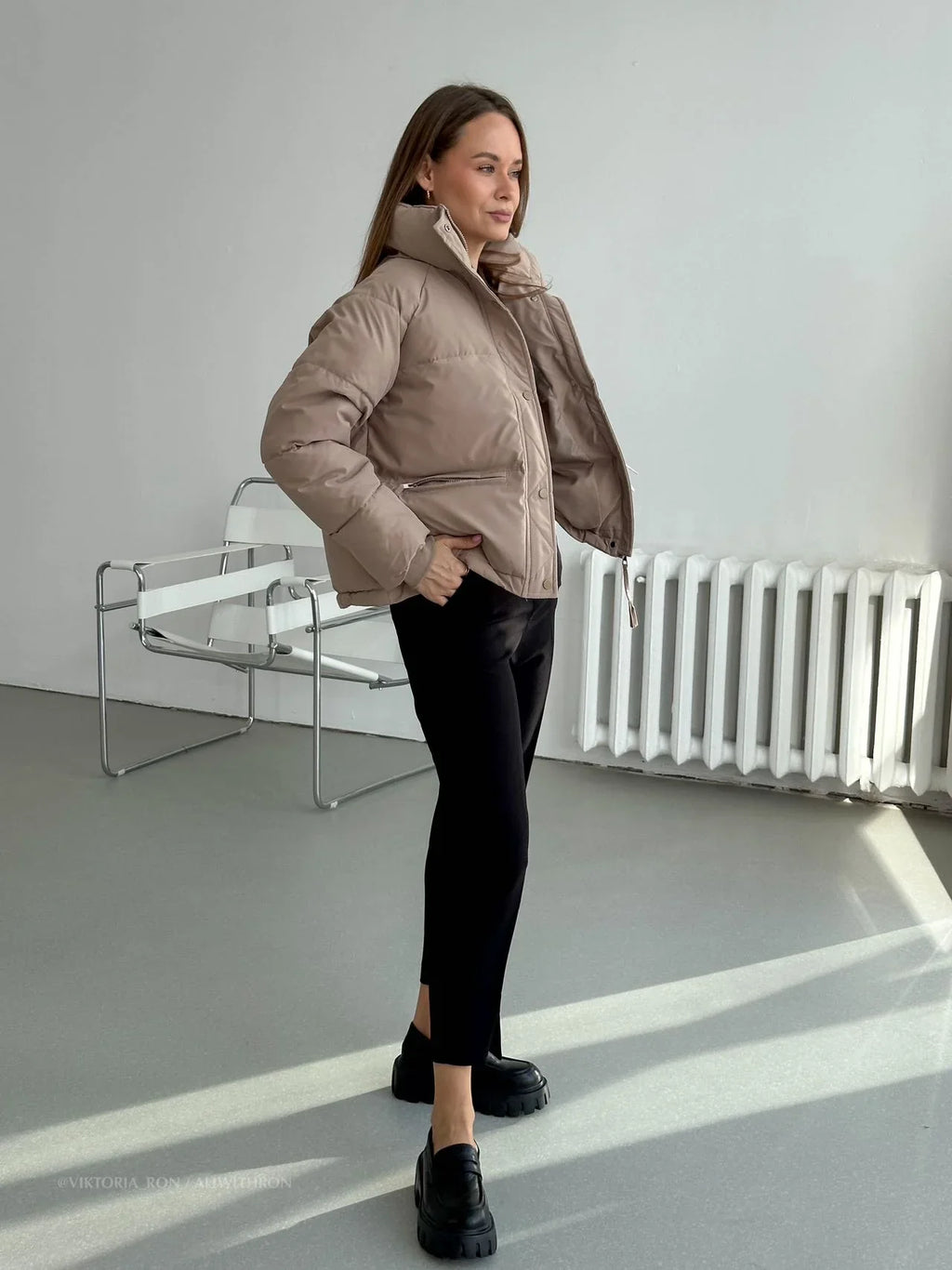 Cassidy – Elegant winter-fall jacket for stylish protection in cold weather
