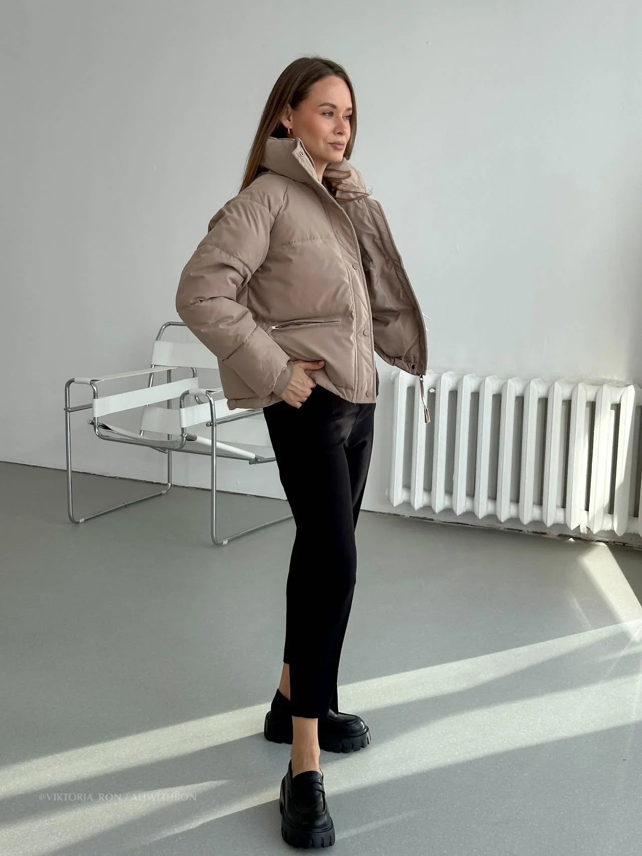 Cassidy – Elegant winter-fall jacket for stylish protection in cold weather