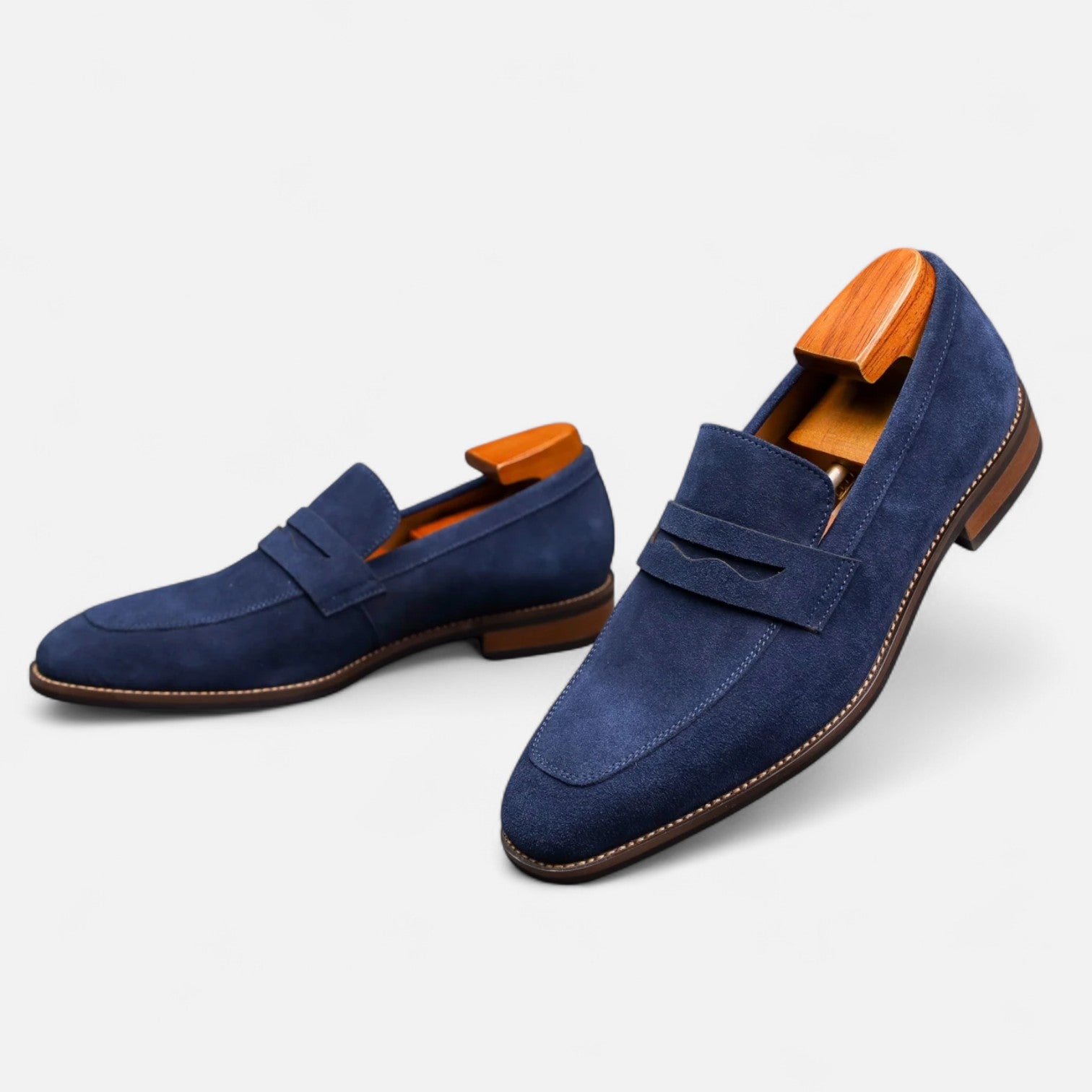 Dorevelle Men’s Elegant Classic Comfort Penny Loafers for Stylish & Comfortable Wear