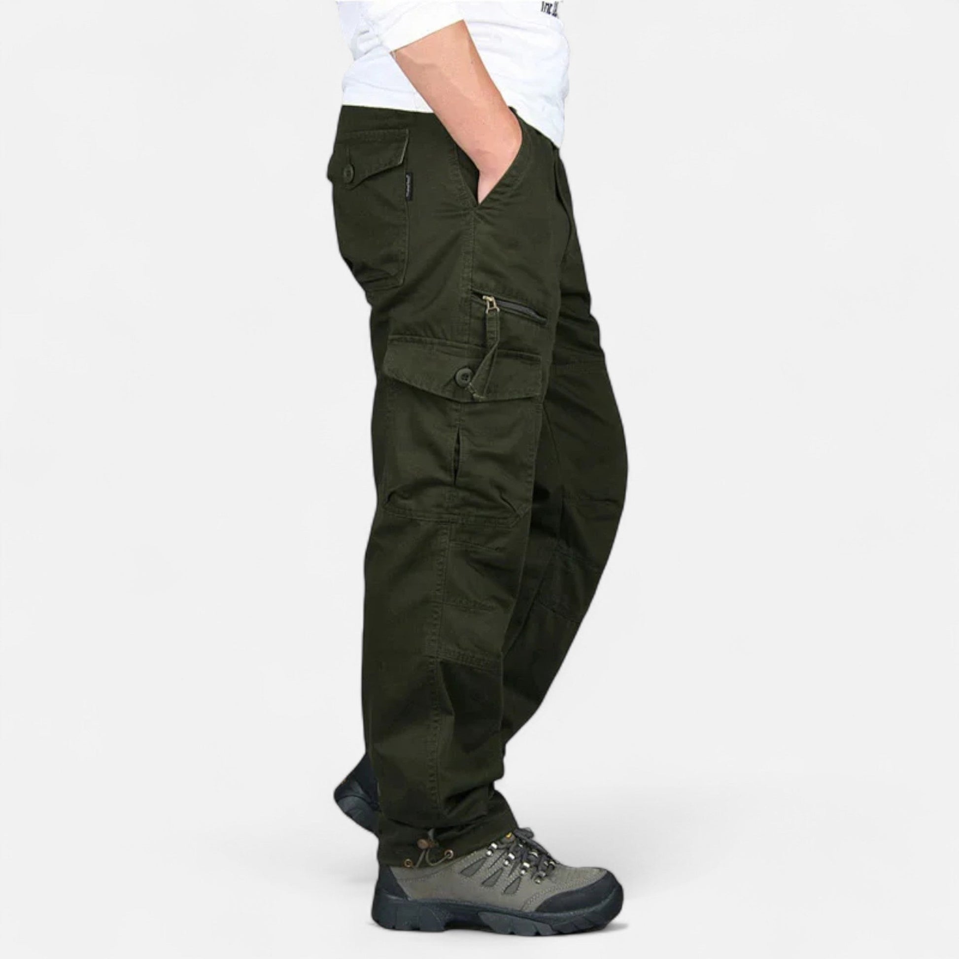 Dorevelle | Herren Cargo-Hosen – Herbstlicher Militär-Cotton-Stil für Männer