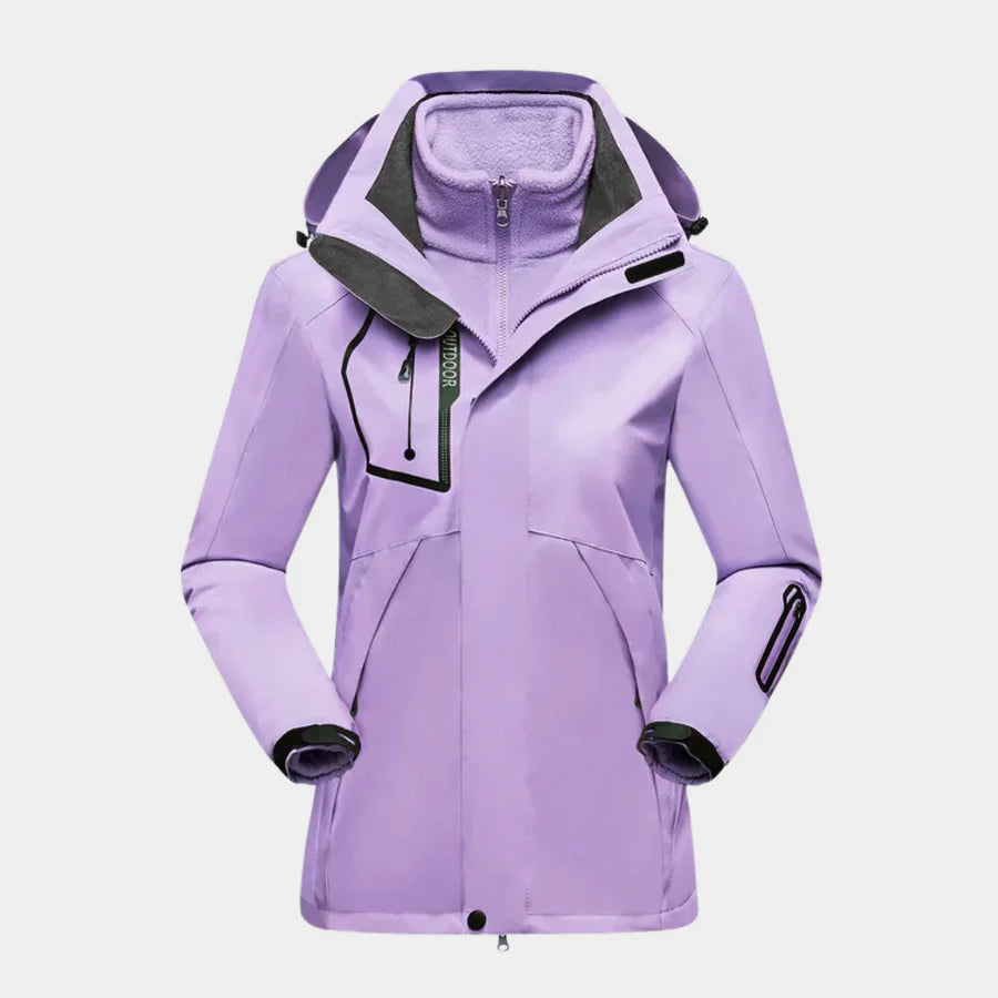 Desi Women's Ski Jacket – Waterproof and Stylish for Winter Sports