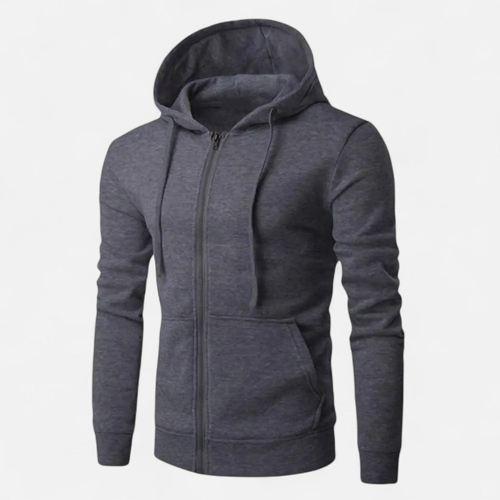 Dorevelle | Men’s Hooded Jacket – Slim Autumn Elegance