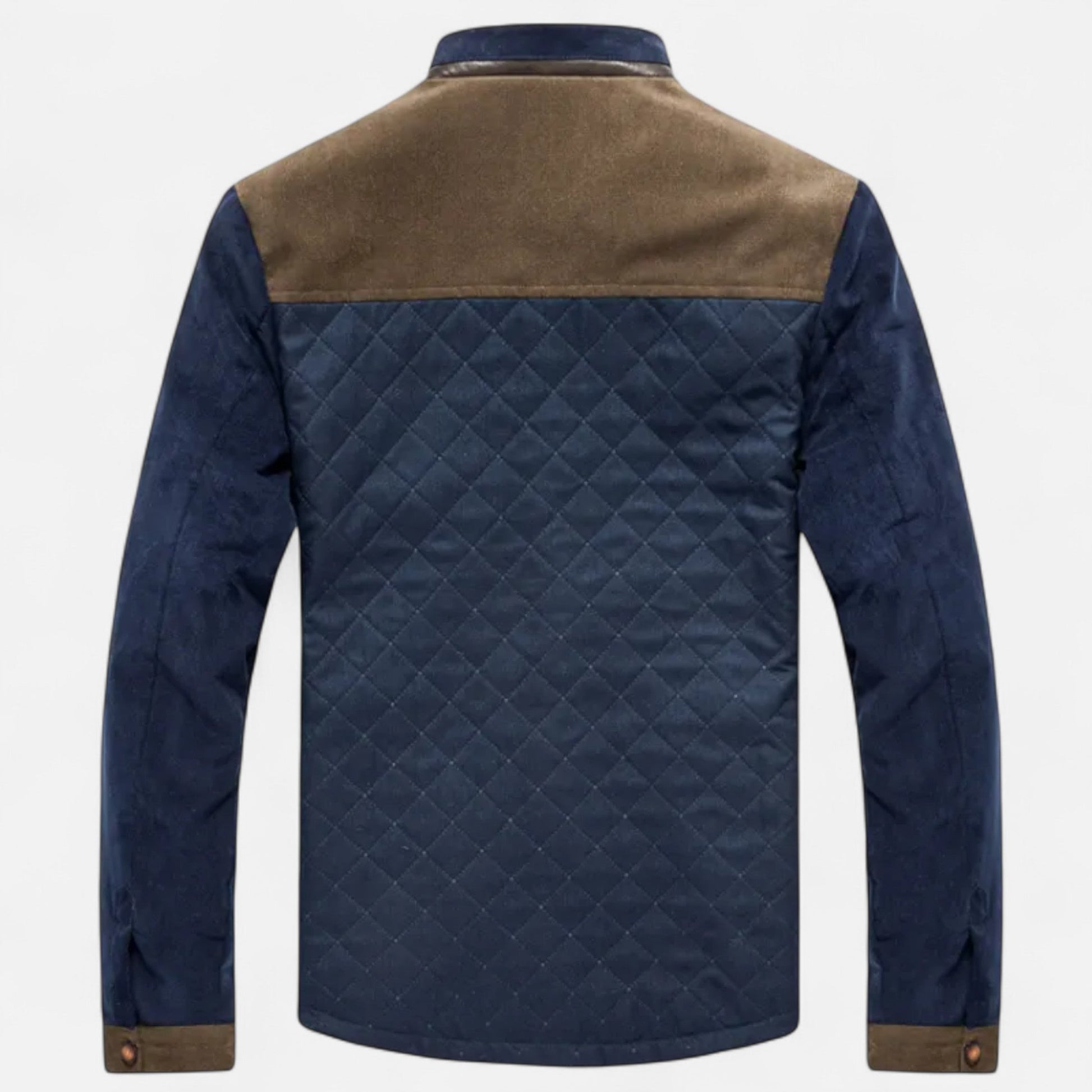 Dorevelle | Men’s Casual Jacket – Slim Fit Patchwork Design