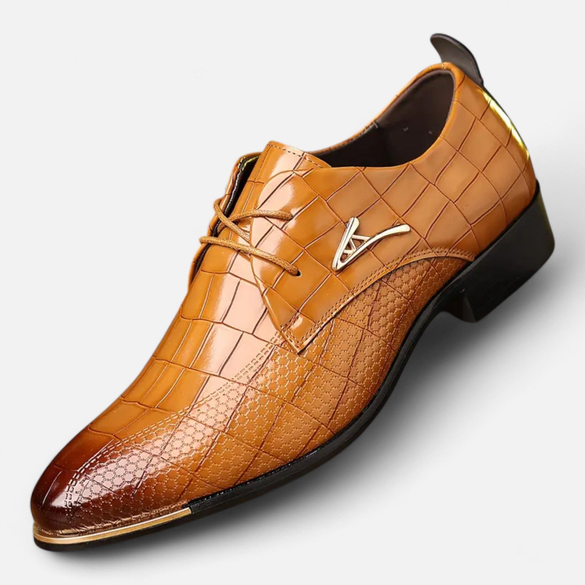 Dorevelle Élégantes Chaussures Formelles en Cuir PU pour Homme