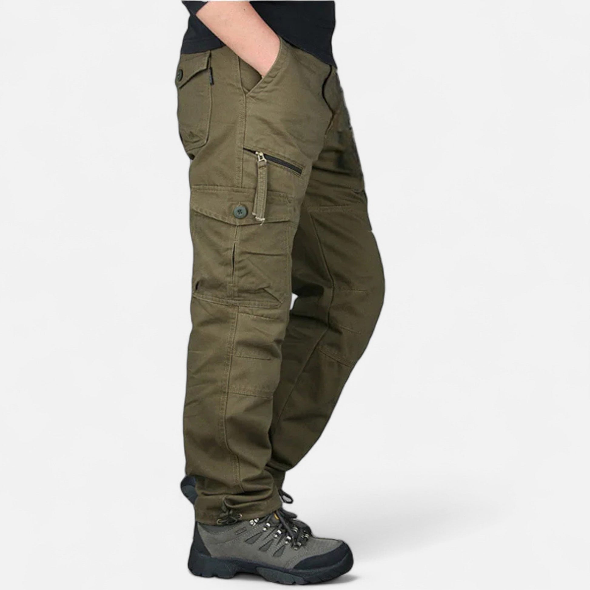 Dorevelle | Herren Cargo-Hosen – Herbstlicher Militär-Cotton-Stil für Männer