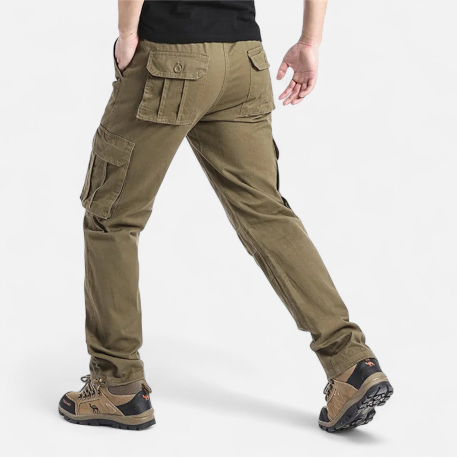 Dorevelle Men’s Cargo Trousers – Classic Cotton Military-Inspired Heritage Style