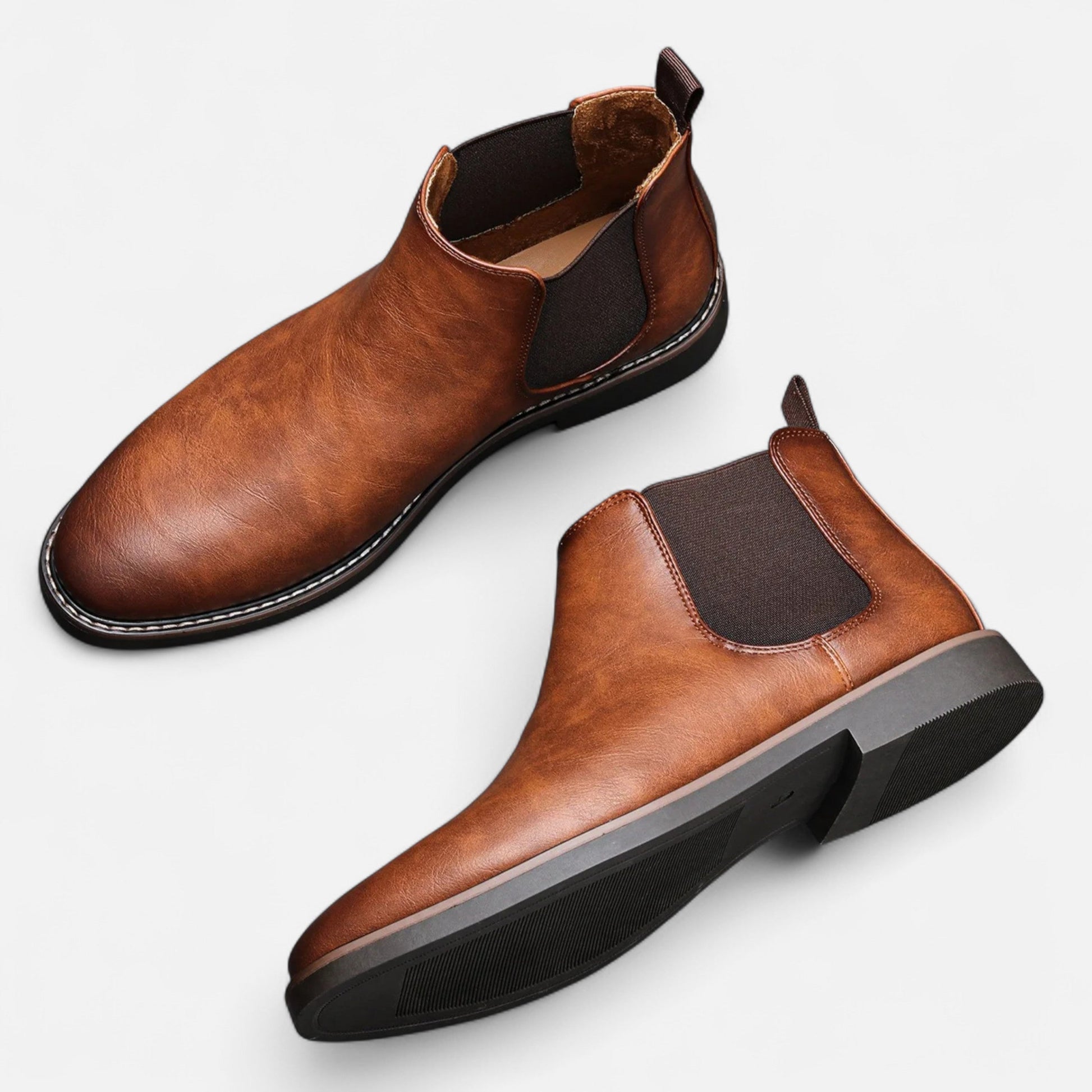 Dorevelle Herren Chelsea-Stiefel – Retro-Heritage-Stil für einen klassischen Look