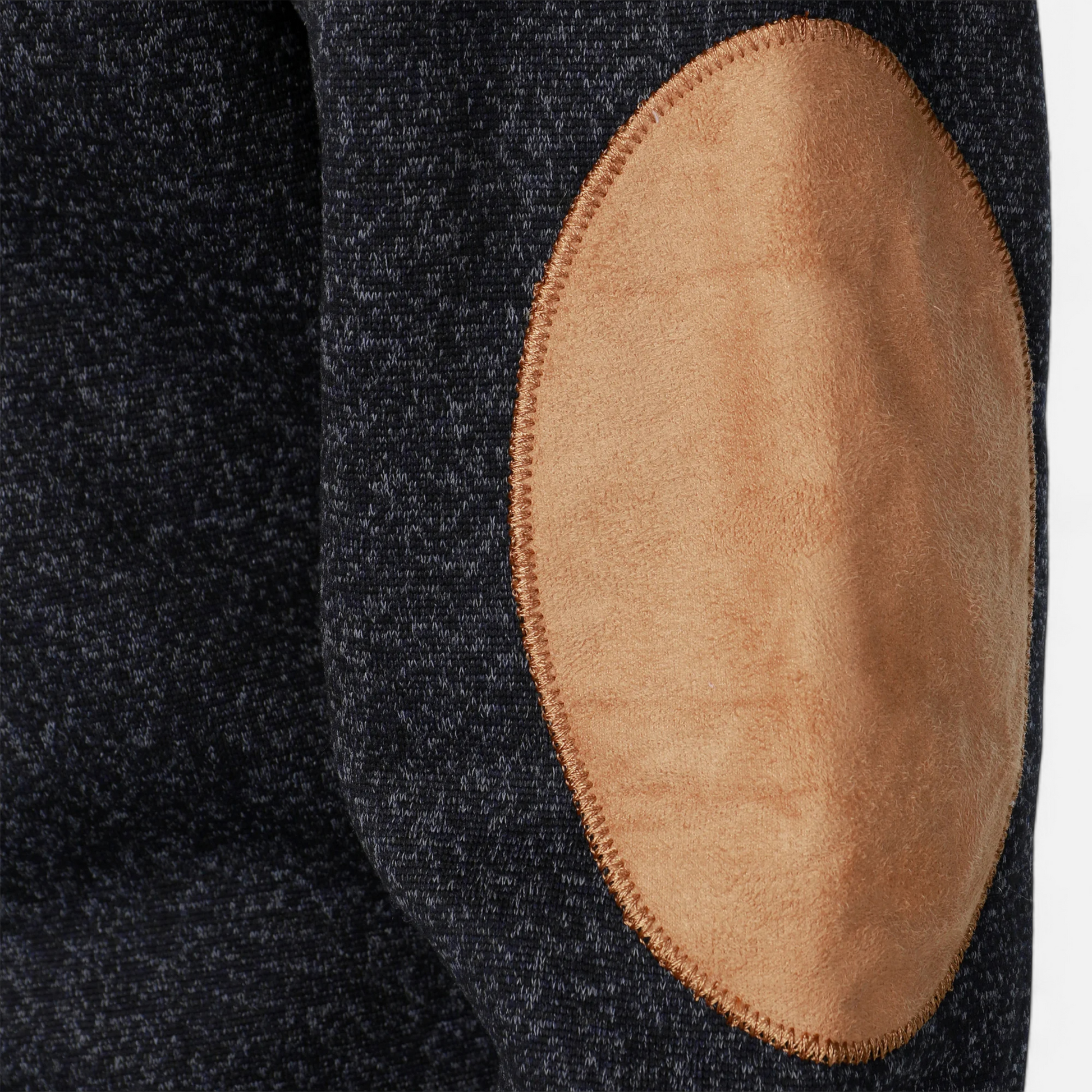 Dorevelle Men’s Knitted Sweater with Stand Collar – Elegant Heritage Style for Timeless Comfort