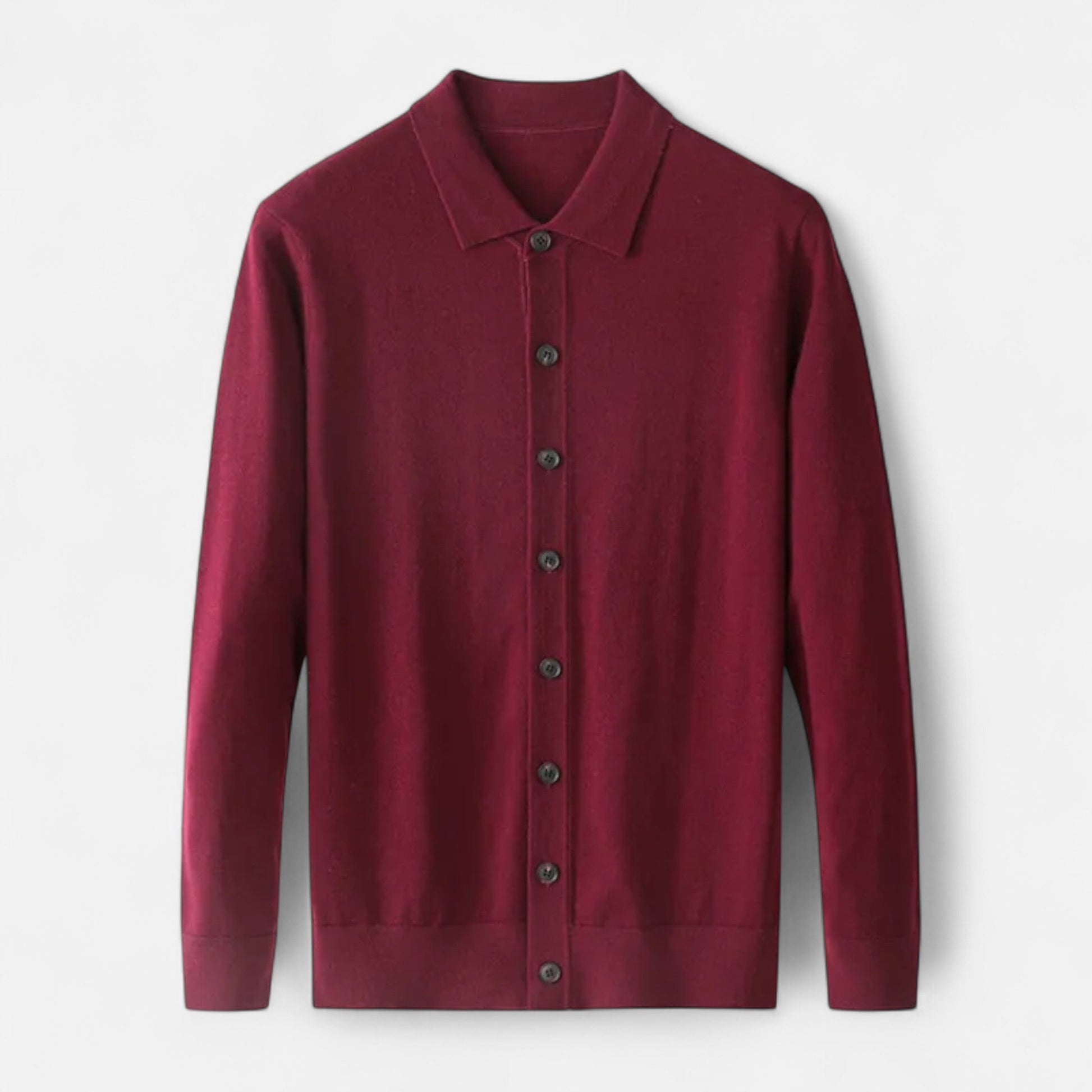 Dorevelle Men’s Wool Sweater – Premium Fine Yarn Button-Up Classic for Timeless Style