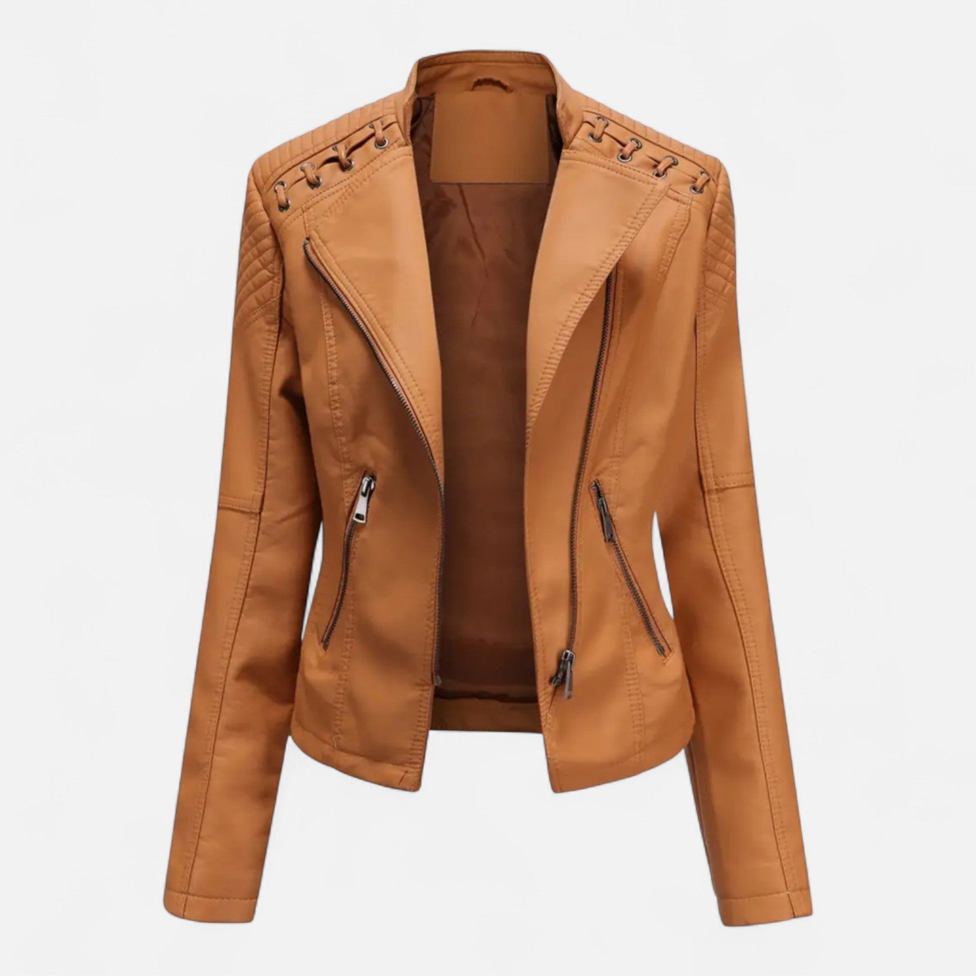 Dorevelle | Élégante veste slim-fit à fermeture éclair pour femmes