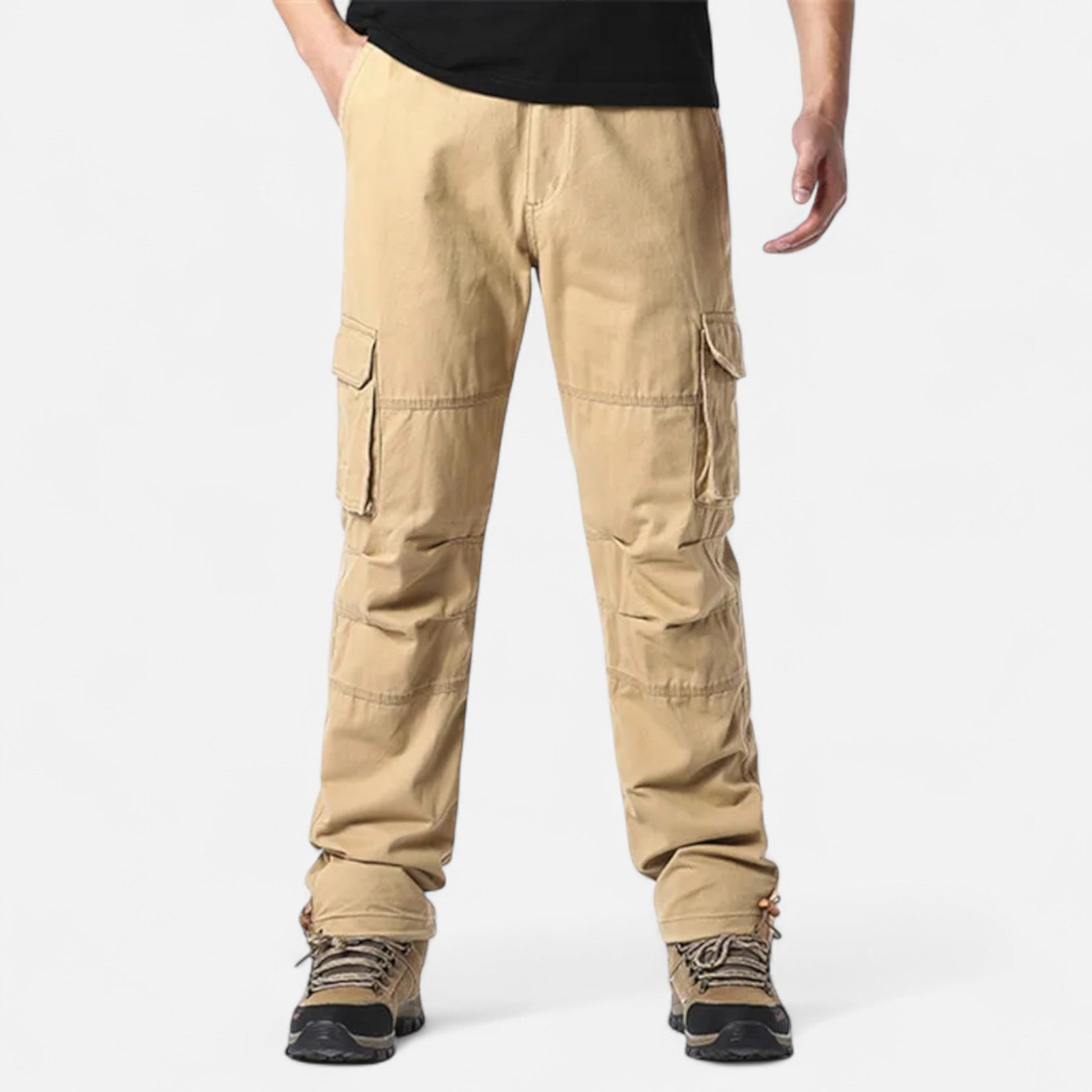 Dorevelle Men’s Cargo Trousers – Classic Cotton Military-Inspired Heritage Style