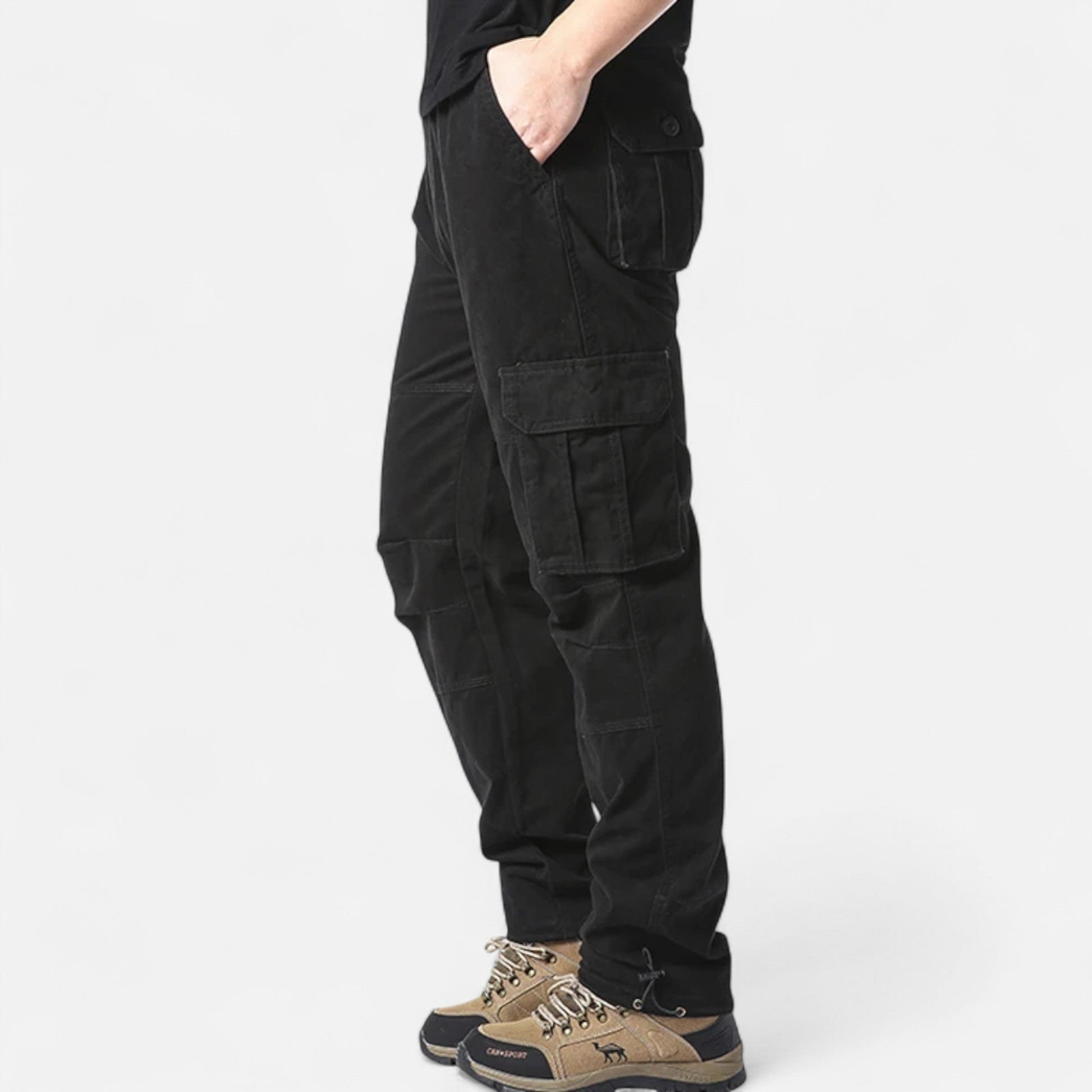 Dorevelle Men’s Cargo Trousers – Classic Cotton Military-Inspired Heritage Style
