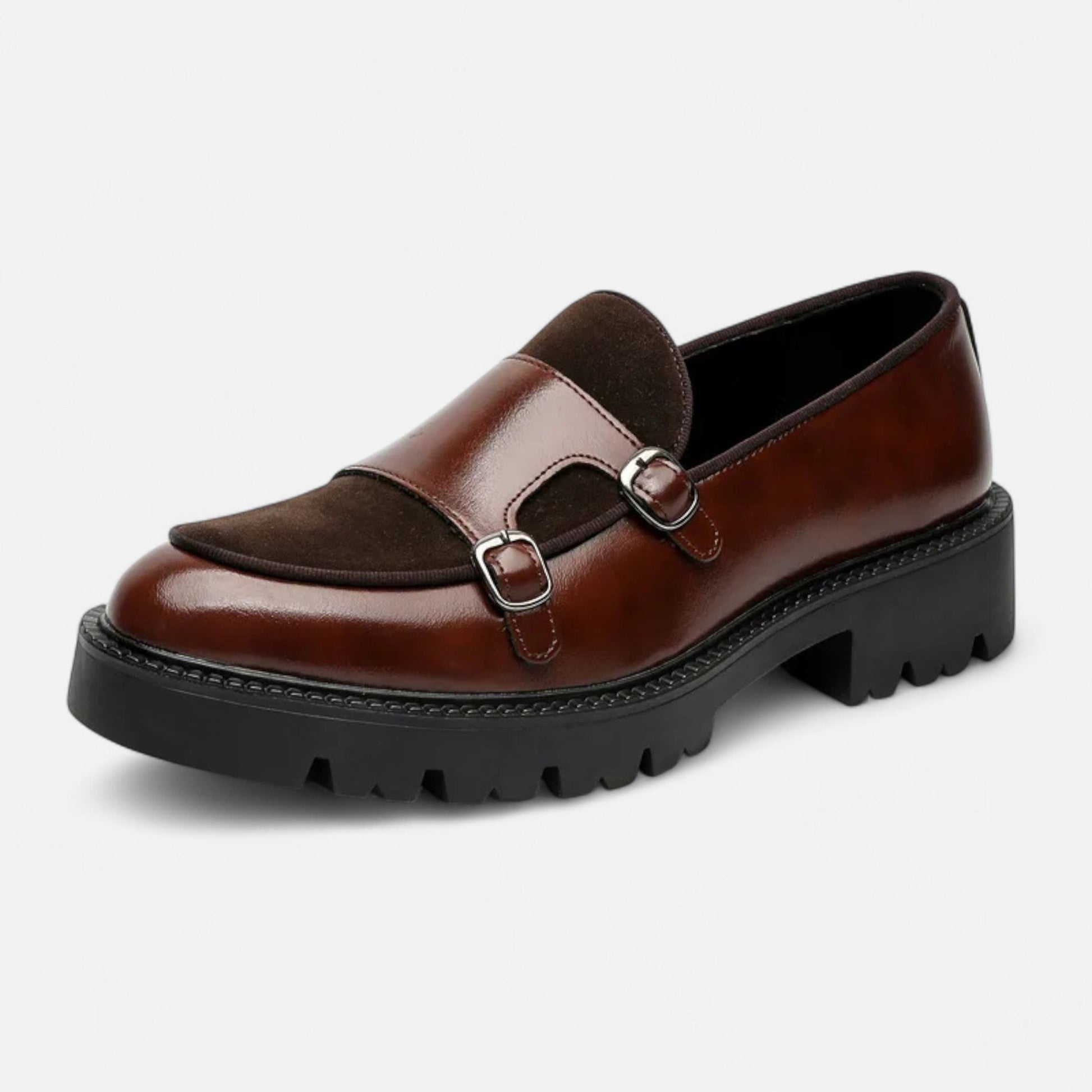Dorevelle | Herrenschuhe aus Leder – Britische dicken Sohlen für stilvolle Eleganz