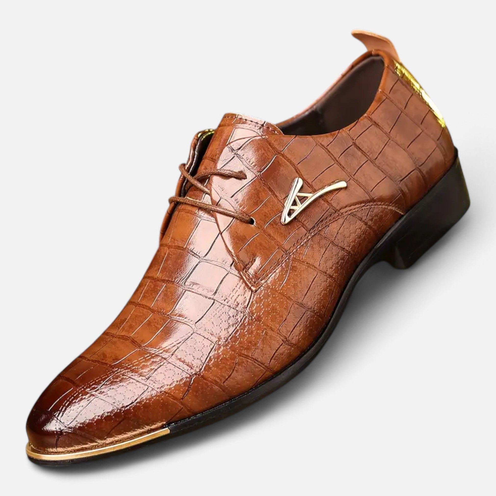 Dorevelle Élégantes Chaussures Formelles en Cuir PU pour Homme