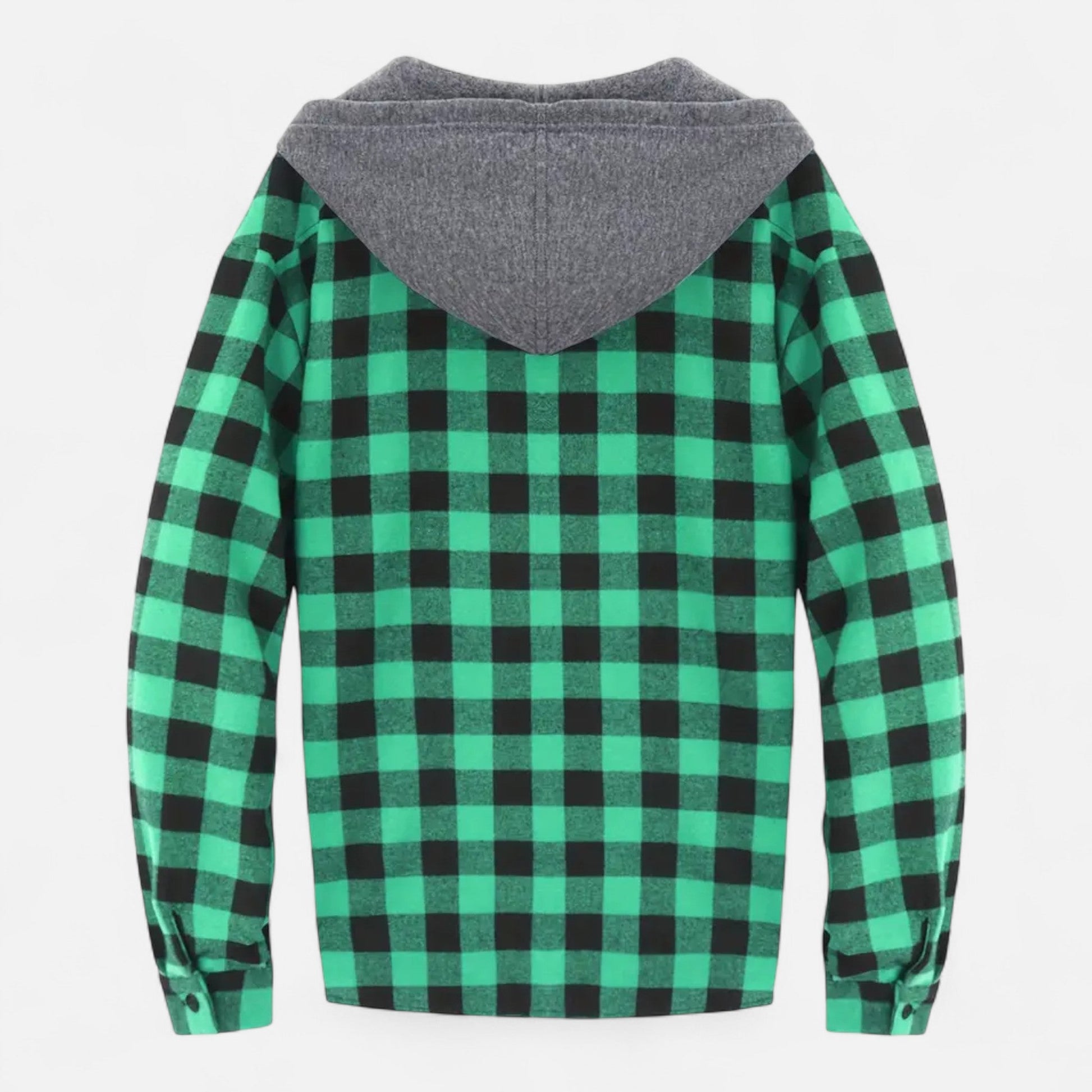 Dorevelle men’s stylish button-up hooded sweater for a casual yet trendy look