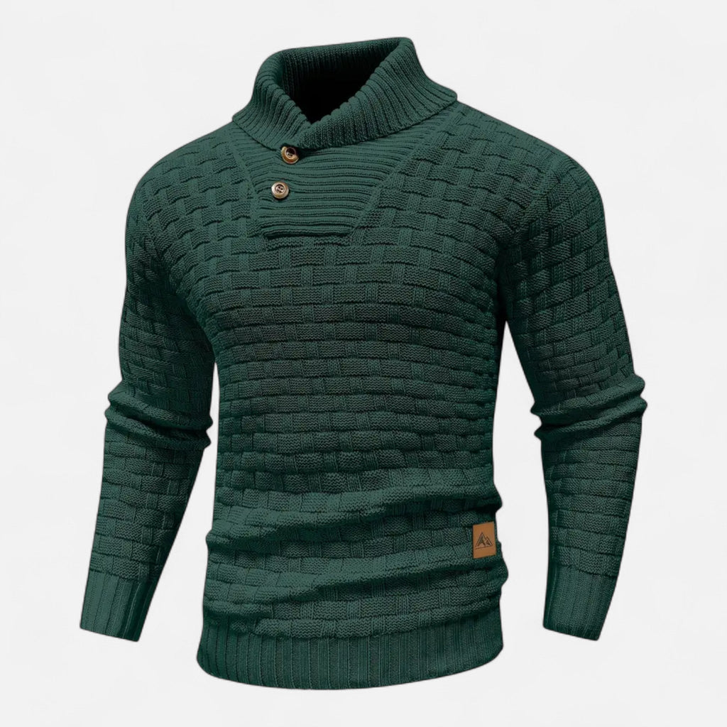 Dorevelle Men’s Premium High-Stretch Cozy Winter Sweater