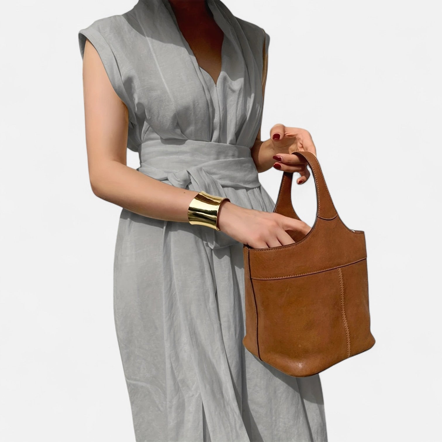 Dorevelle Women's Sleeveless Linen Dress – Elegant Heritage Style for Chic Summery Looks