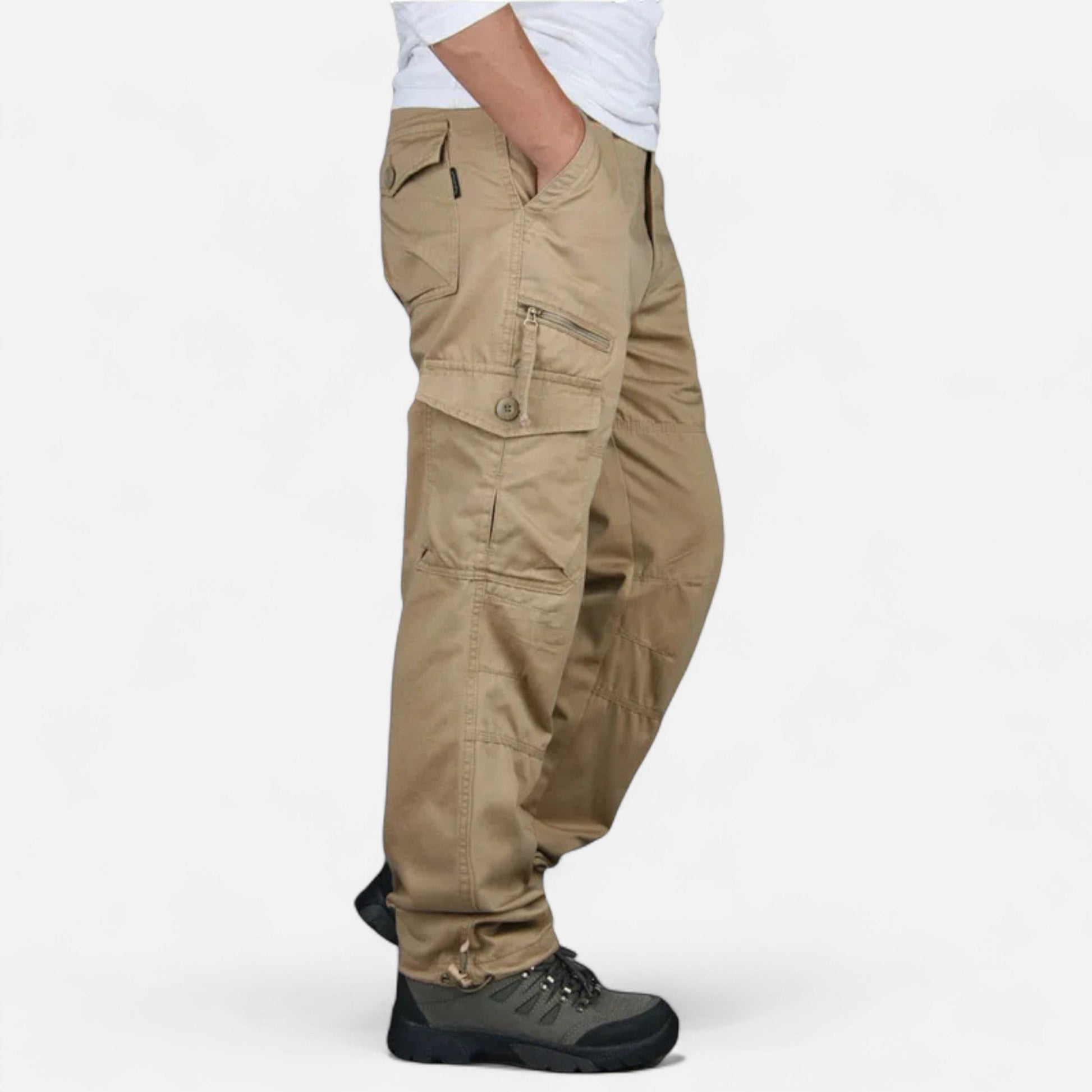 Dorevelle | Herren Cargo-Hosen – Herbstlicher Militär-Cotton-Stil für Männer