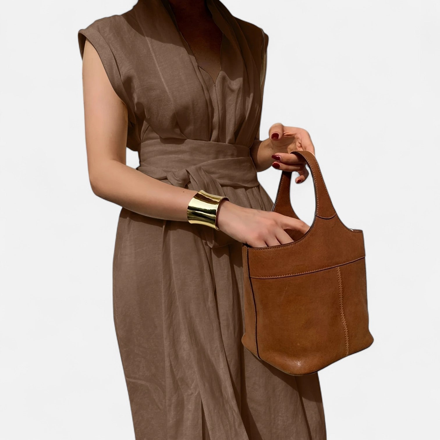 Dorevelle Women's Sleeveless Linen Dress – Elegant Heritage Style for Chic Summery Looks