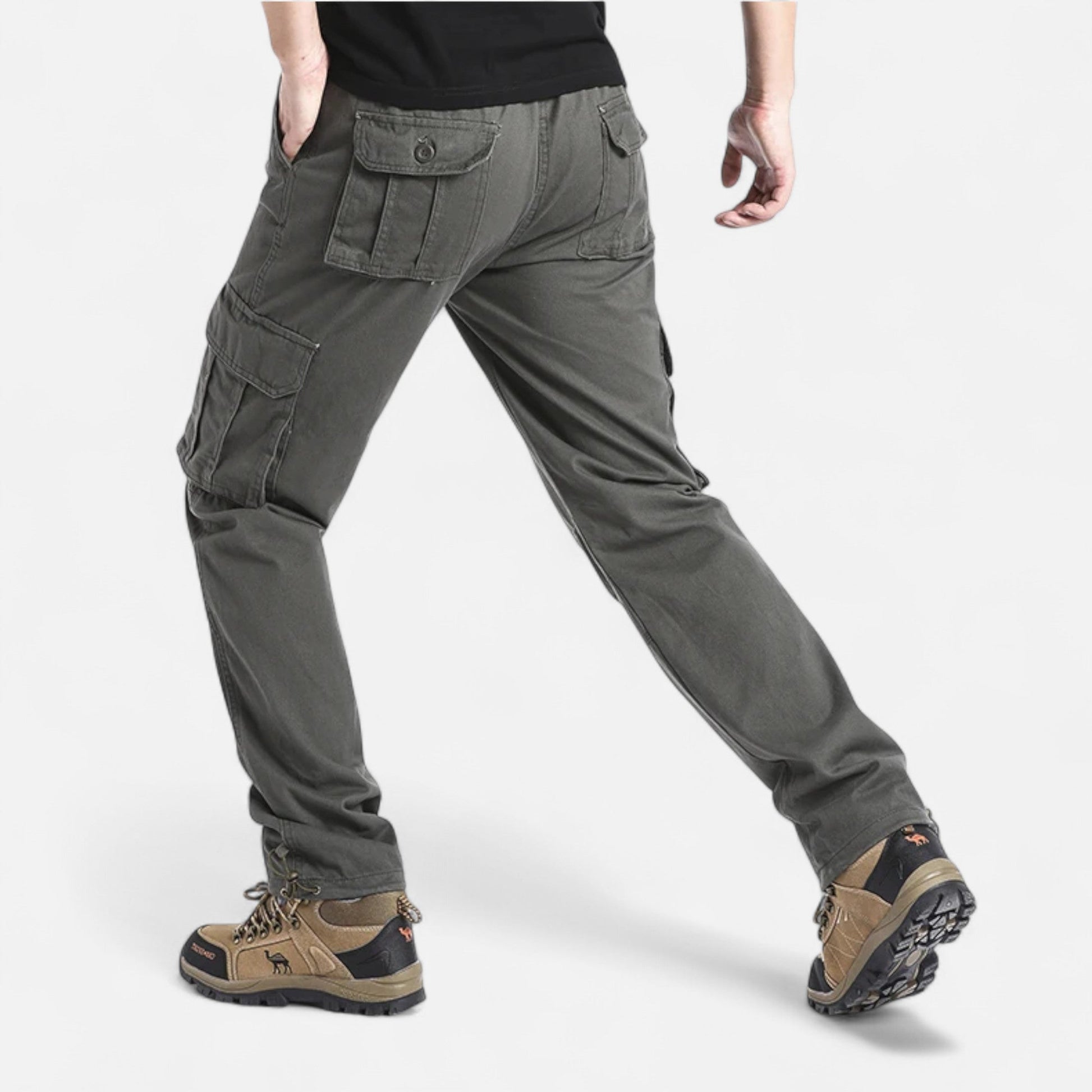 Dorevelle Men’s Cargo Trousers – Classic Cotton Military-Inspired Heritage Style