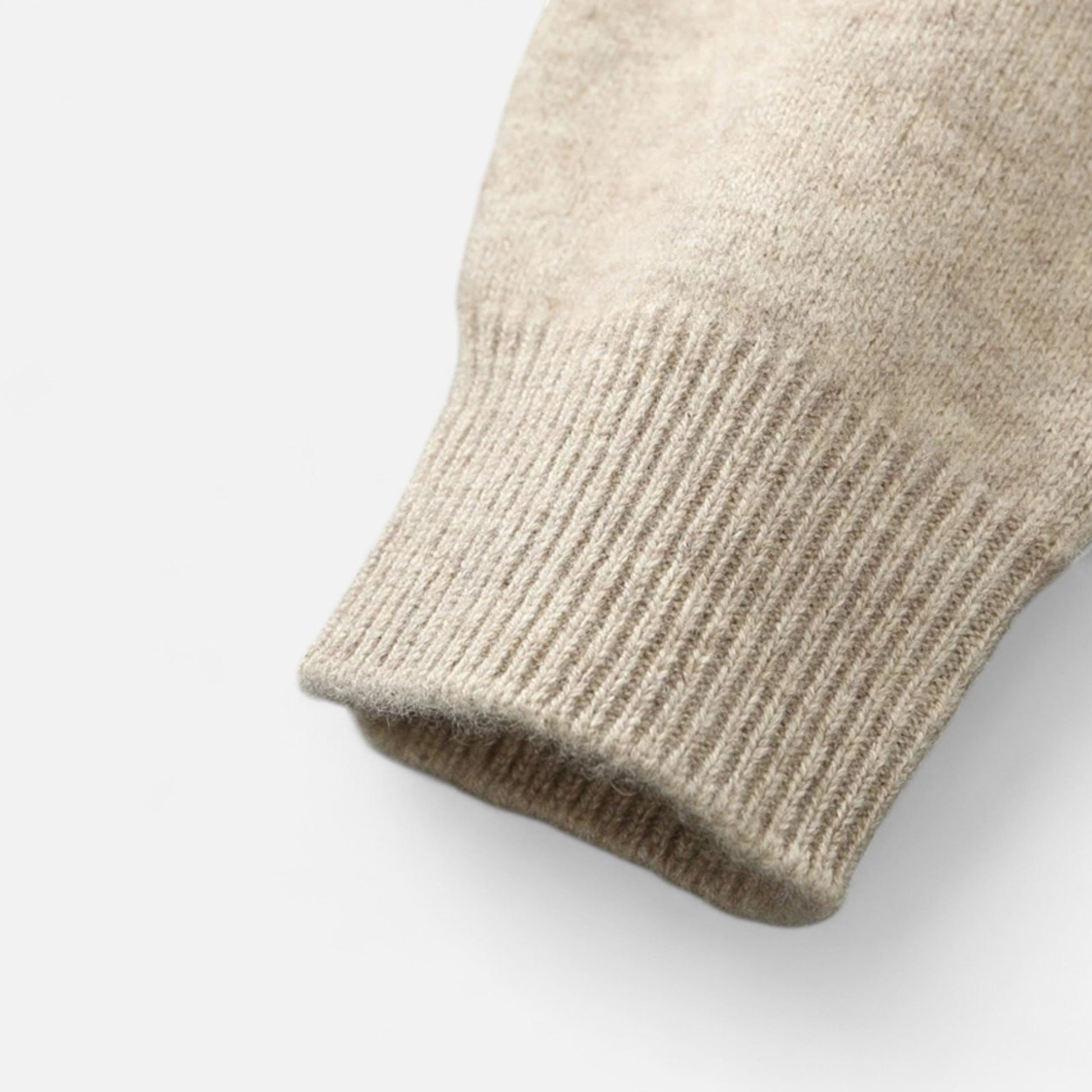 Dorevelle Men’s Zipped Sweater in Heritage Merino Knit – Stylish Warmth for Everyday Comfort
