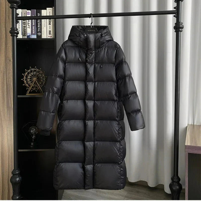 Lira - Warm and Comfortable Thick Puffer Hooded Down Jacket for Cold Days