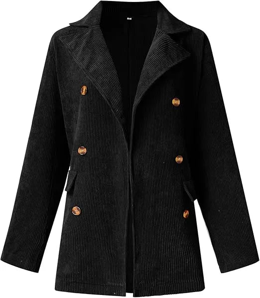 Elegant Women's Winter Blazer: Stylish Comfort and Warmth for Cold Days