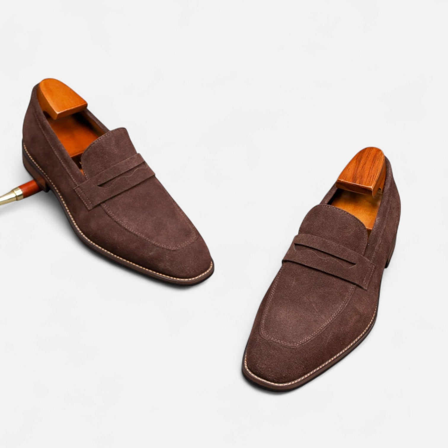 Dorevelle Men’s Elegant Classic Comfort Penny Loafers for Stylish & Comfortable Wear