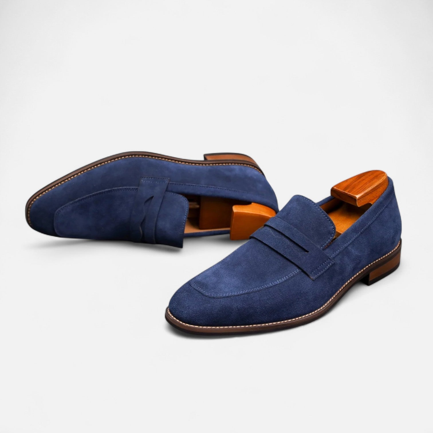 Dorevelle Men’s Elegant Classic Comfort Penny Loafers for Stylish & Comfortable Wear