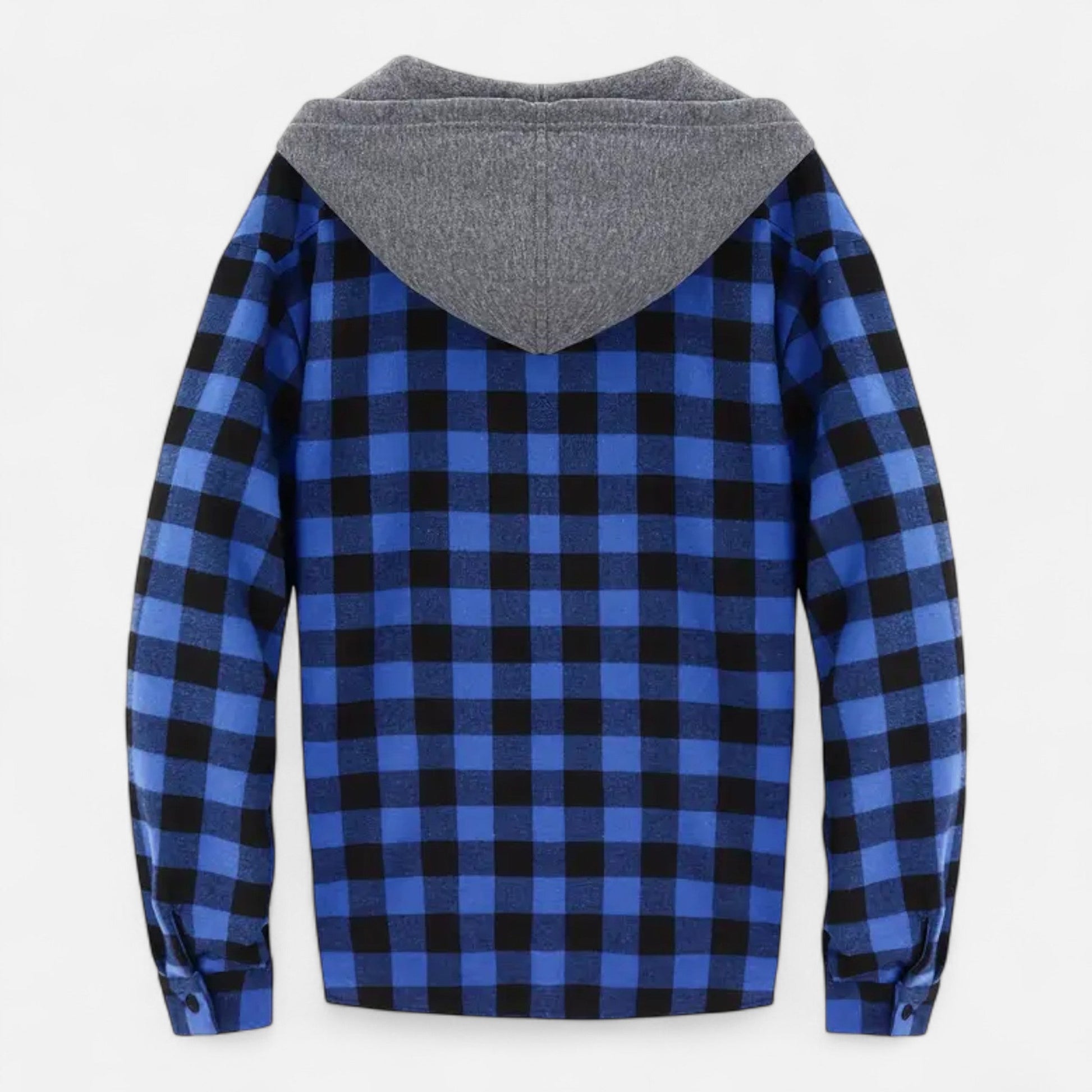 Dorevelle men’s stylish button-up hooded sweater for a casual yet trendy look