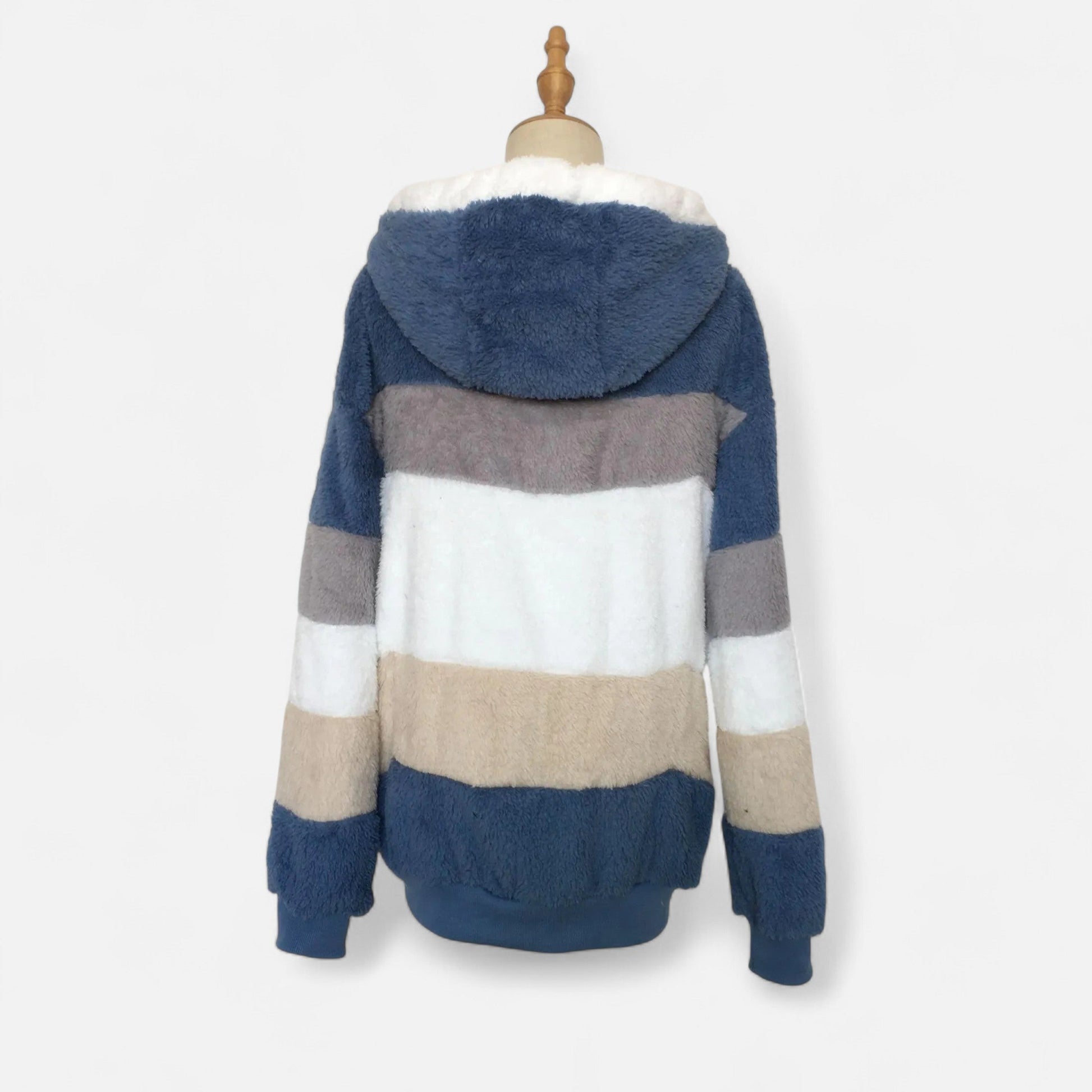 Dorevelle | Damen Oversized Jacke mit Kapuze – Elegante Herbst- und Wintermode