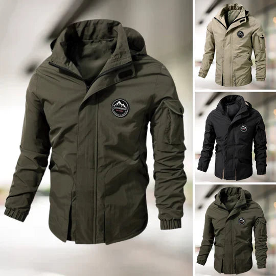 Xavian Windproof Military Bomber Cargo Jacket for Ultimate Protection and Stylish Look